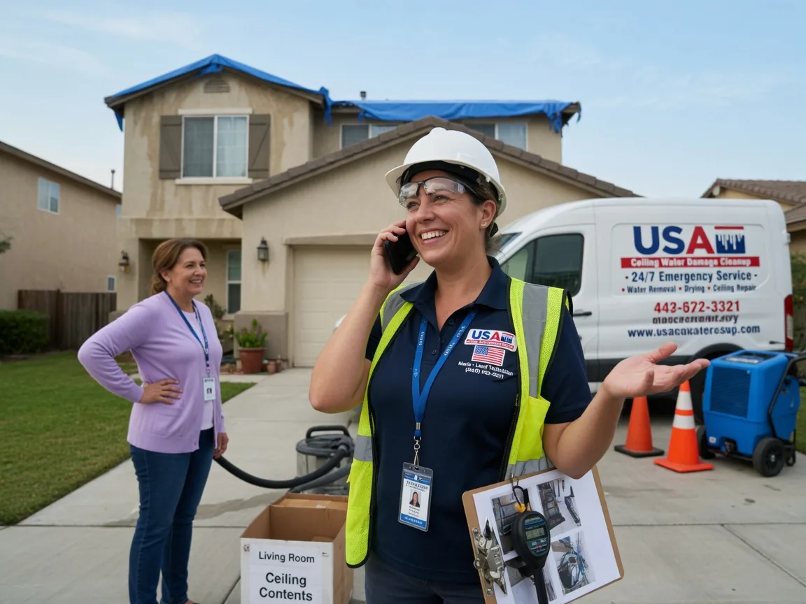 Ceiling Water Damage Restoration Belpre, KS FAQs